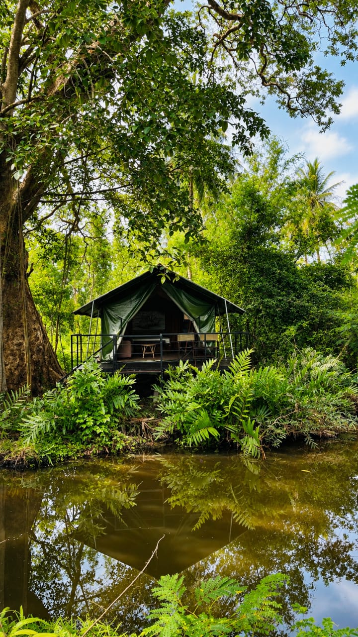 Premium tented safari camping in Sri Lanka - h11